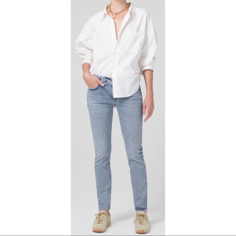 Citizens of Humanity Inga Low Rise Slim Jeans Size 26